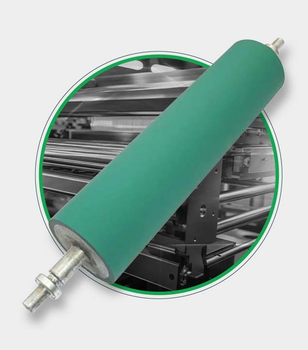 Solventless & base lamination roller 